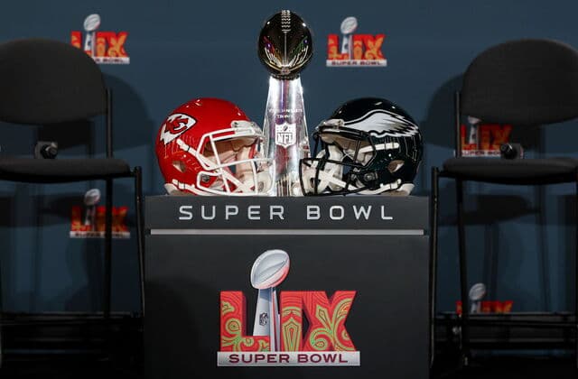A MUVEH chauffeur vehicle arranged for Super Bowl LIX